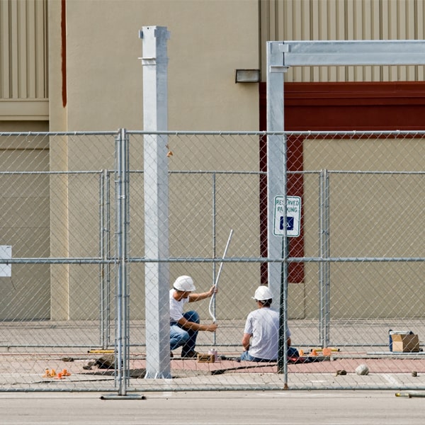 how much time can i lease the temporary fence for my building site or event in Rockville Centre